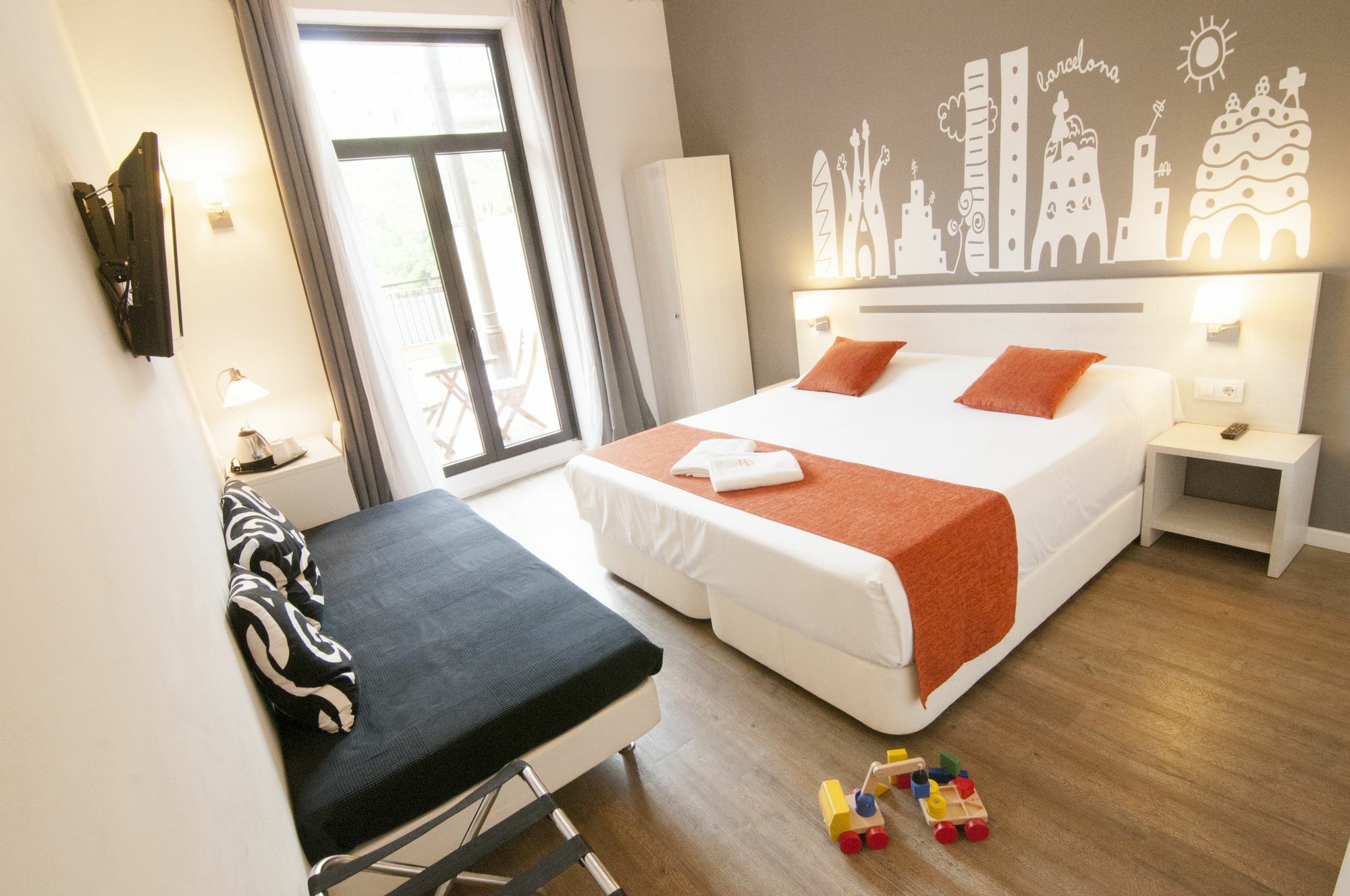 Hostal Live Barcelona Exterior foto